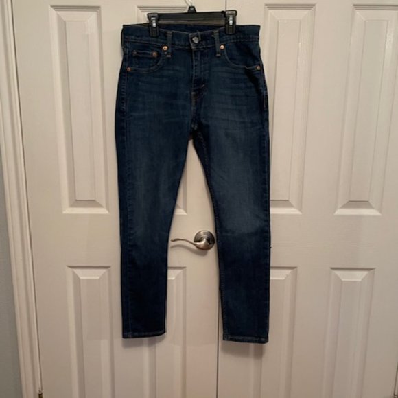 Men's Levi's Blue Jean Denim 550 Slim Fit Taper Fit 30x30 - Picture 2 of 11